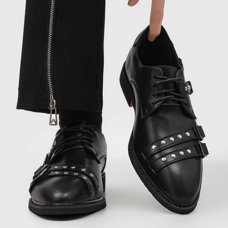 Men'S Formal Party Wear Shoes - Chaussures Oxford classiques pointues pour hommes,