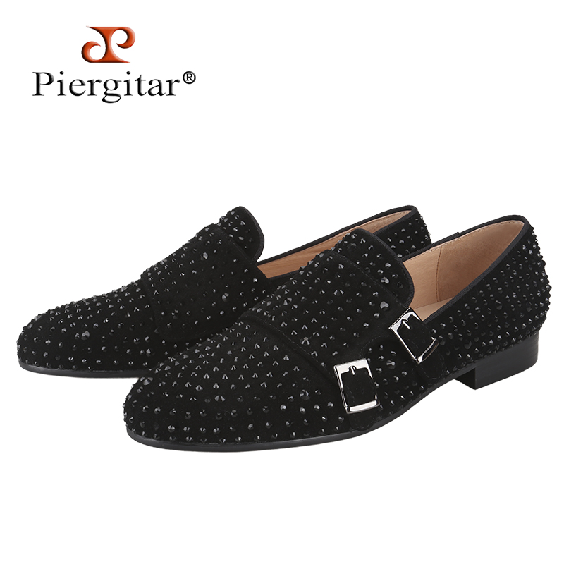 Men'S Formal Party Wear Shoes - Piergitar nouvelles chaussures de moine doubles
