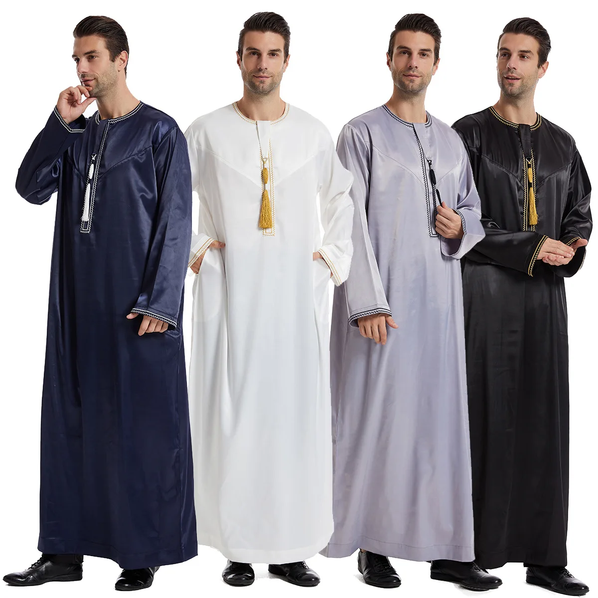 Men Formal Wear Dubai - Robe Eid pour hommes musulmans Jubba