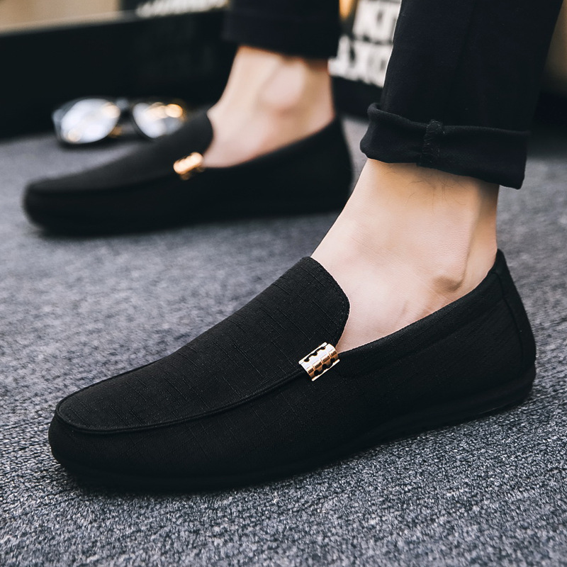 Men'S Formal Party Wear Shoes - Hommes chaussures décontractées toile sans lacet