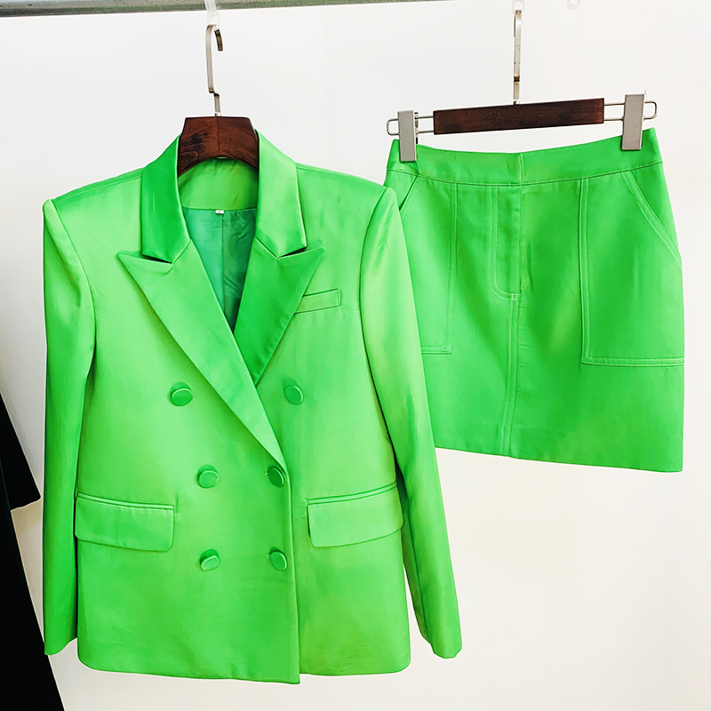 Double Breasted Blazer - HIGH STREET Nouveauté 2026 Collection Printemps/Été