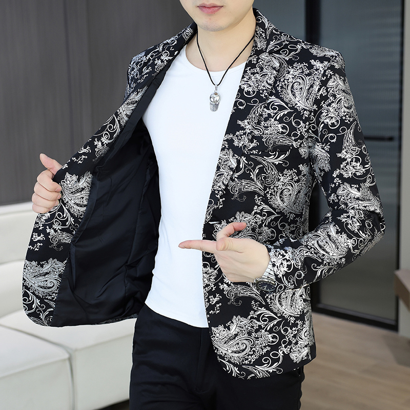 Korean Men Formal Wear - Blazer pour homme, style coréen, personnalisé,