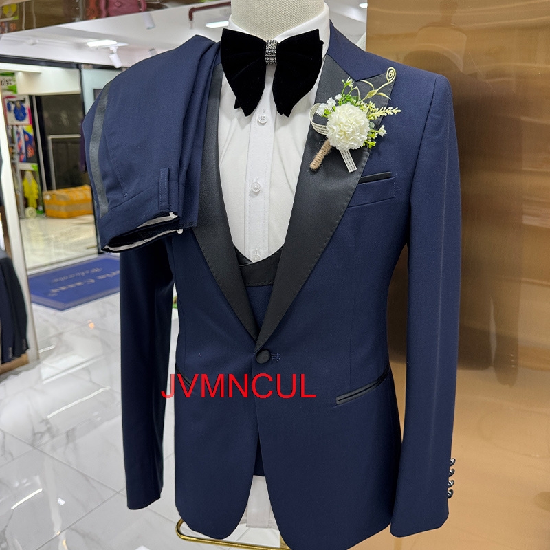 Men Formal Party Wear Outfit - Costume 3 Pièces Homme Slim Fit