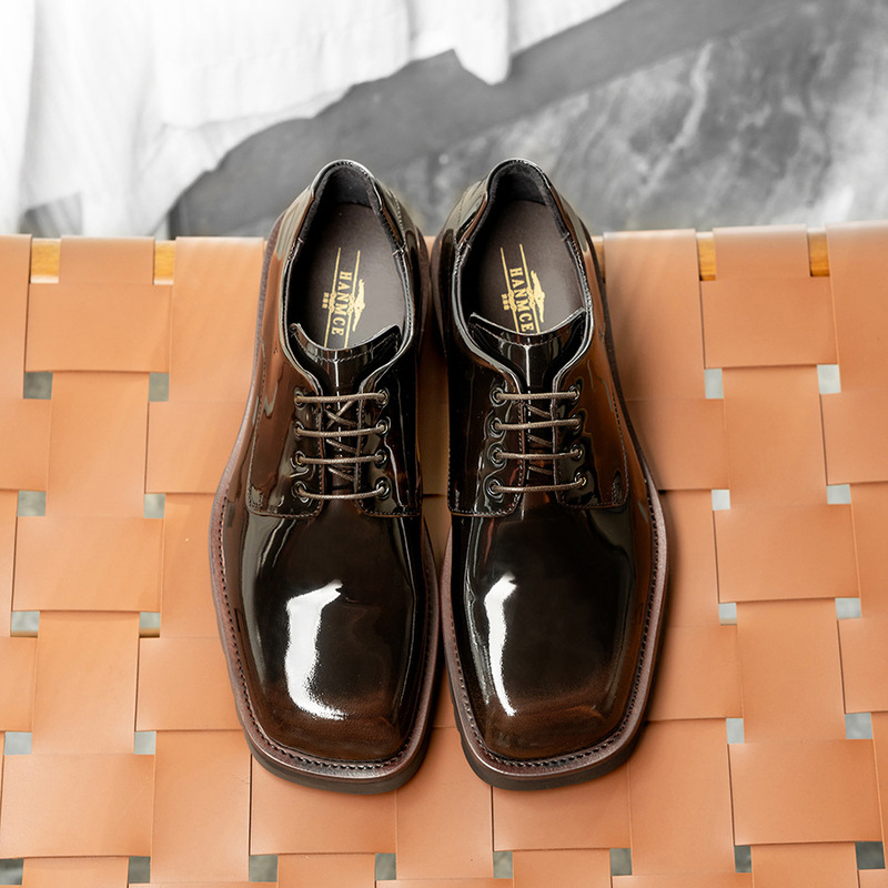 Korean Men Formal Wear - Chaussures en cuir élégantes pour hommes,