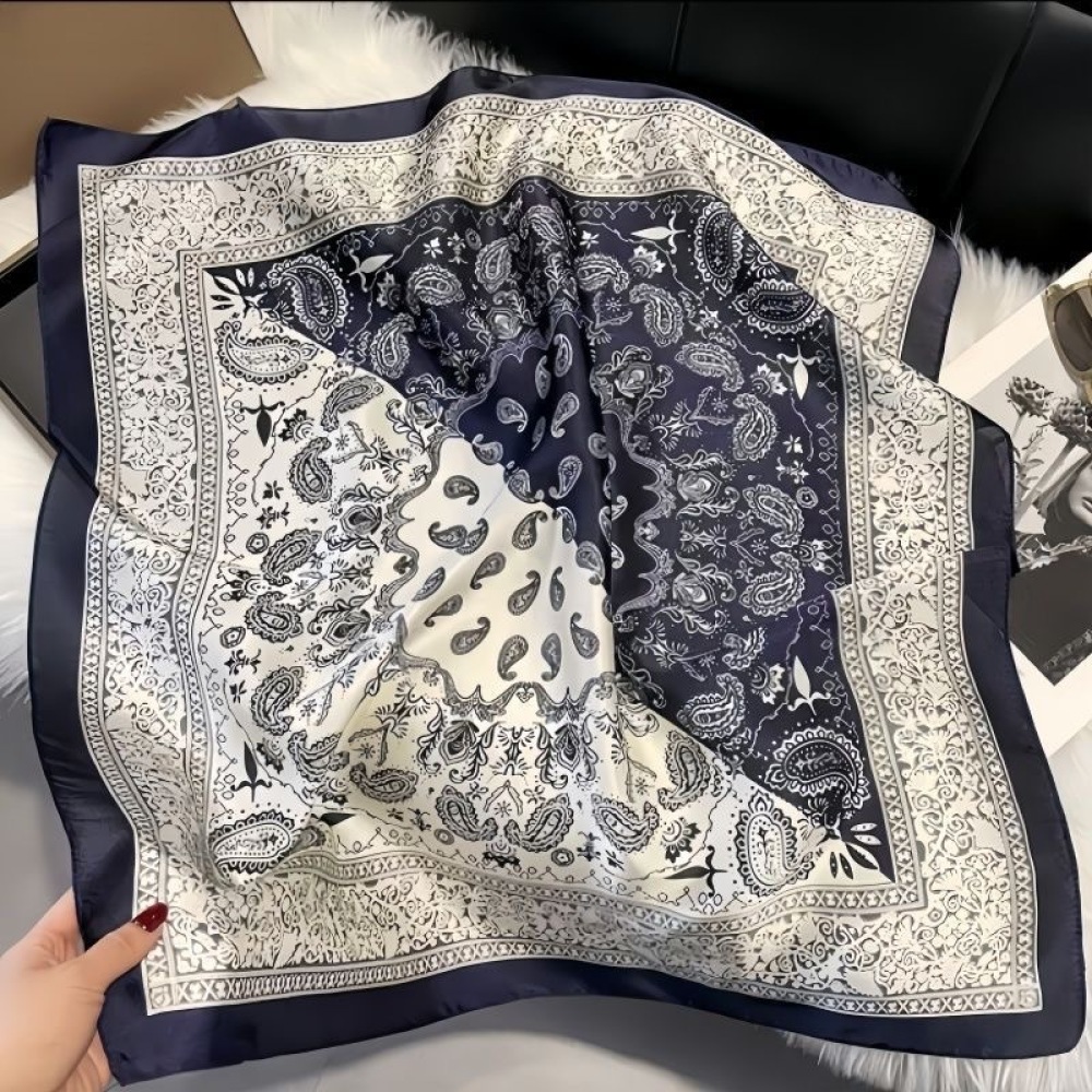 Men Formal Wear With Scarf - Écharpe carrée de qualité supérieure pour