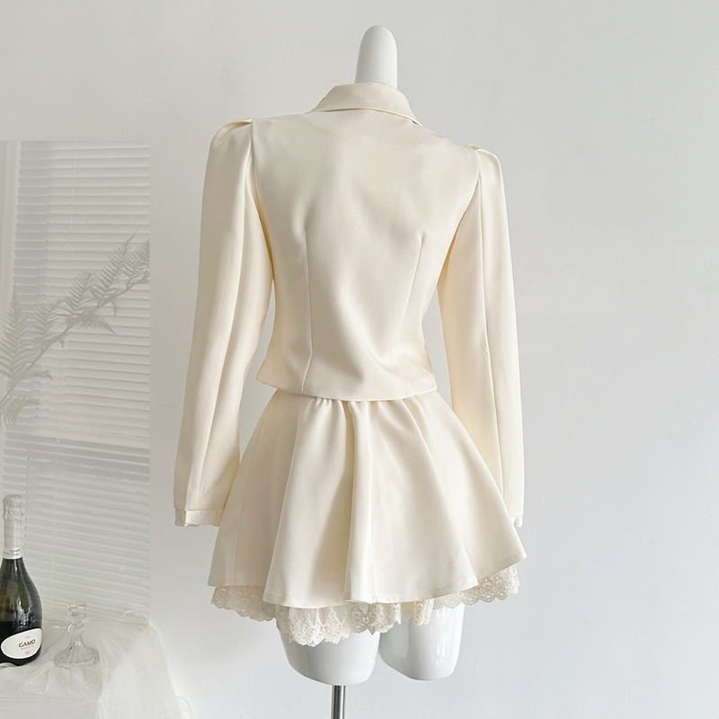 Ensemble 2 pièces pour femmes, - Double Breasted Blazer avis et prix