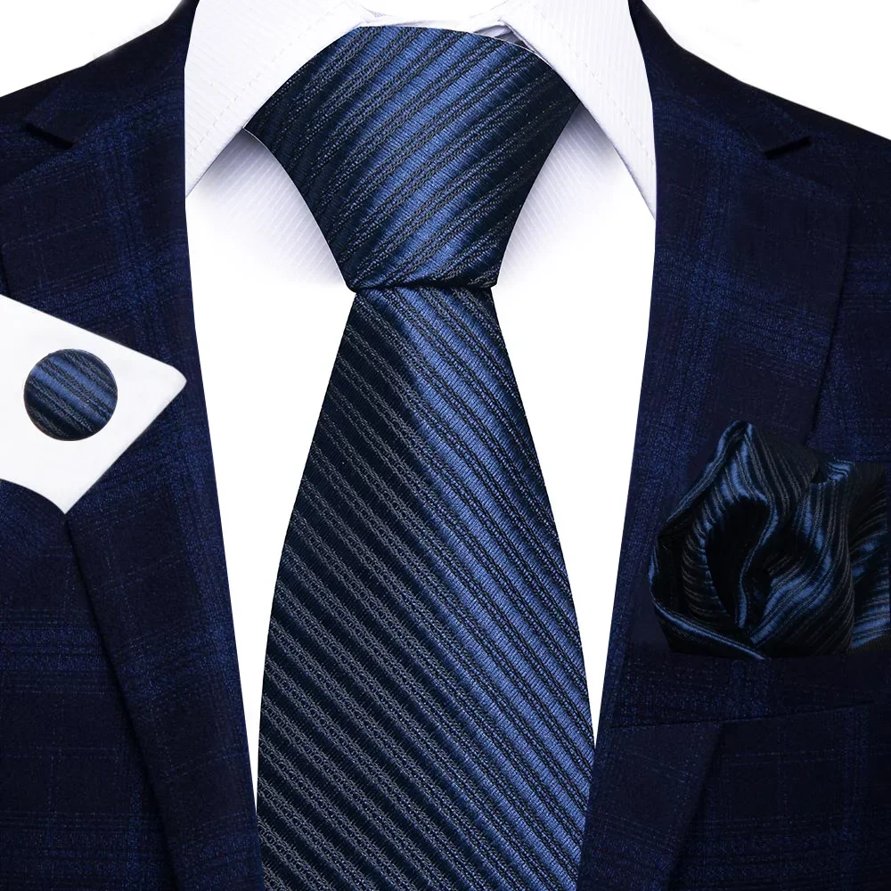 Cravate en soie Polyester de h - Men Formal Wear With Scarf avis et prix