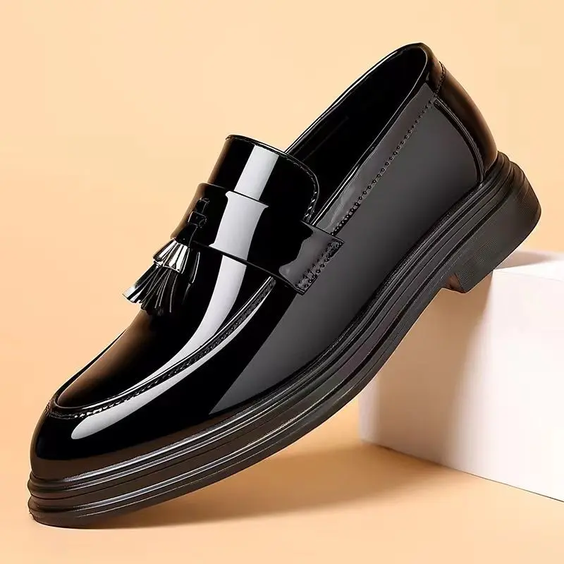 Chaussures en cuir verni noir  - Men Formal Wear Pinterest avis et prix