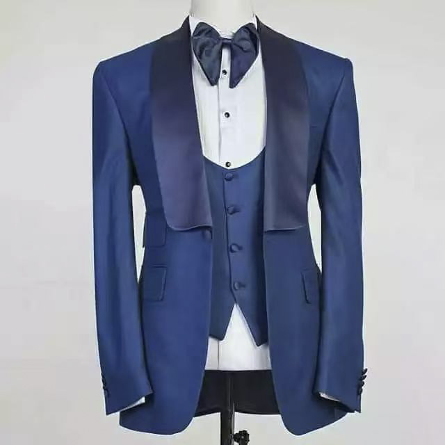 Ensemble de costume bleu pour  - Men Formal Party Wear Outfit avis et prix