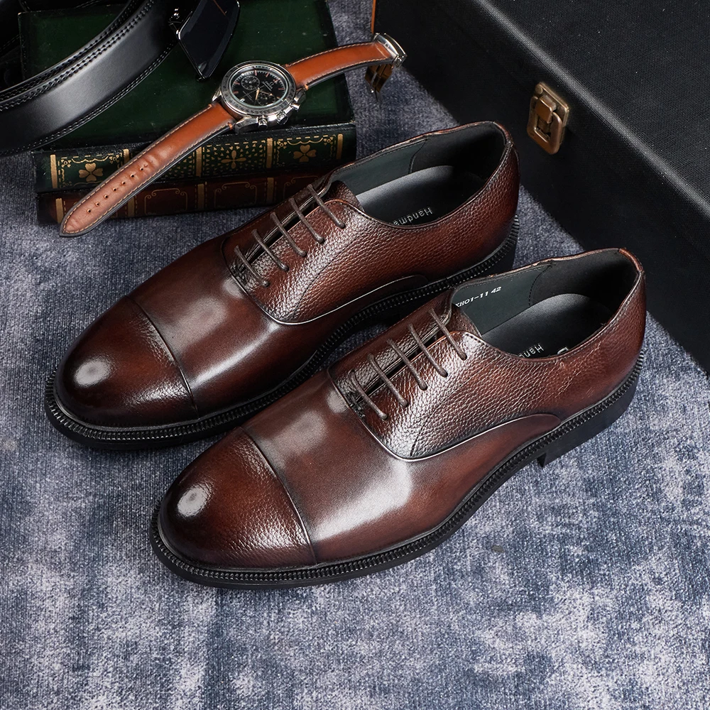 Chaussures Oxford en cuir de v - Men Formal Wear Pinterest avis et prix