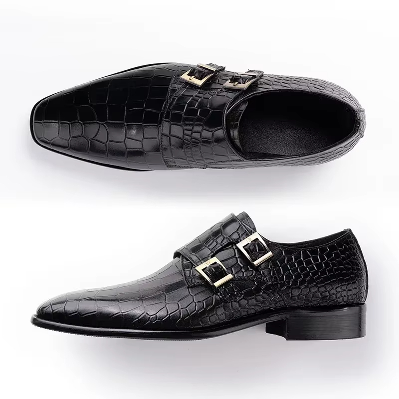 Mocassins habillés en cuir vér - Men'S Formal Party Wear Shoes avis et prix
