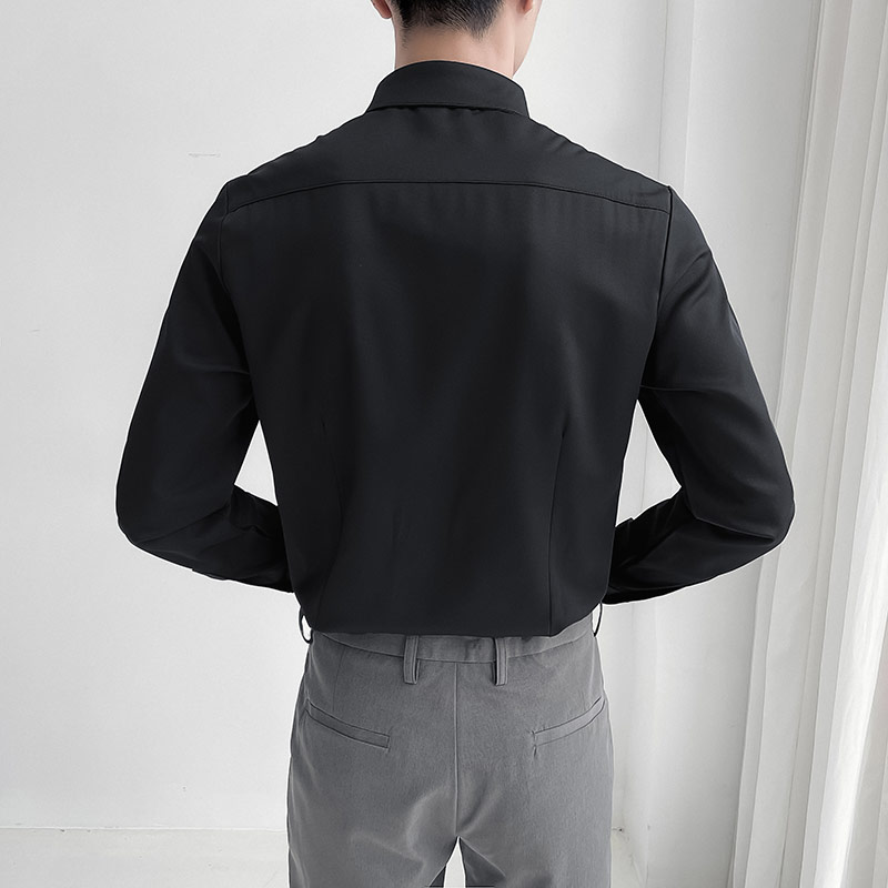 Chemise de luxe pour hommes, c - Korean Men Formal Wear avis et prix