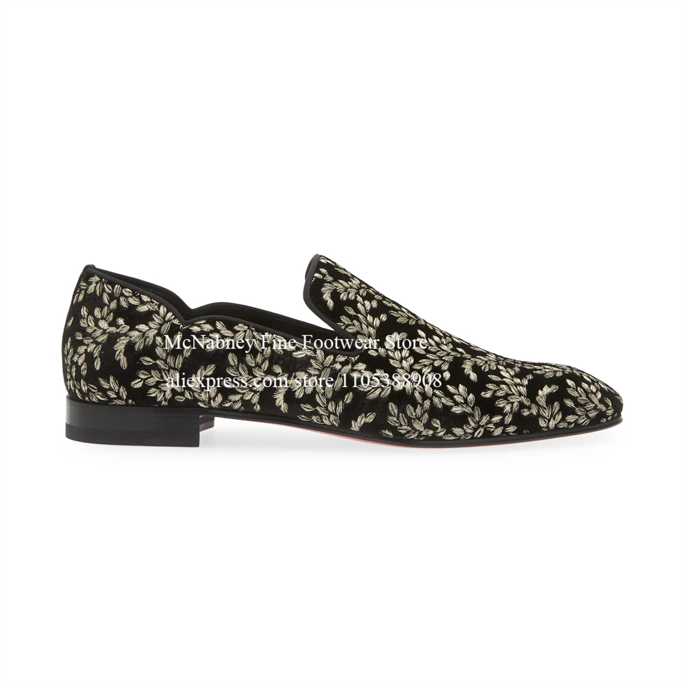 Mocassins noirs en velours de  - Men'S Formal Party Wear Shoes avis et prix