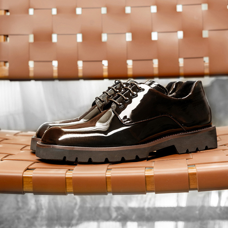 Chaussures en cuir élégantes p - Korean Men Formal Wear avis et prix