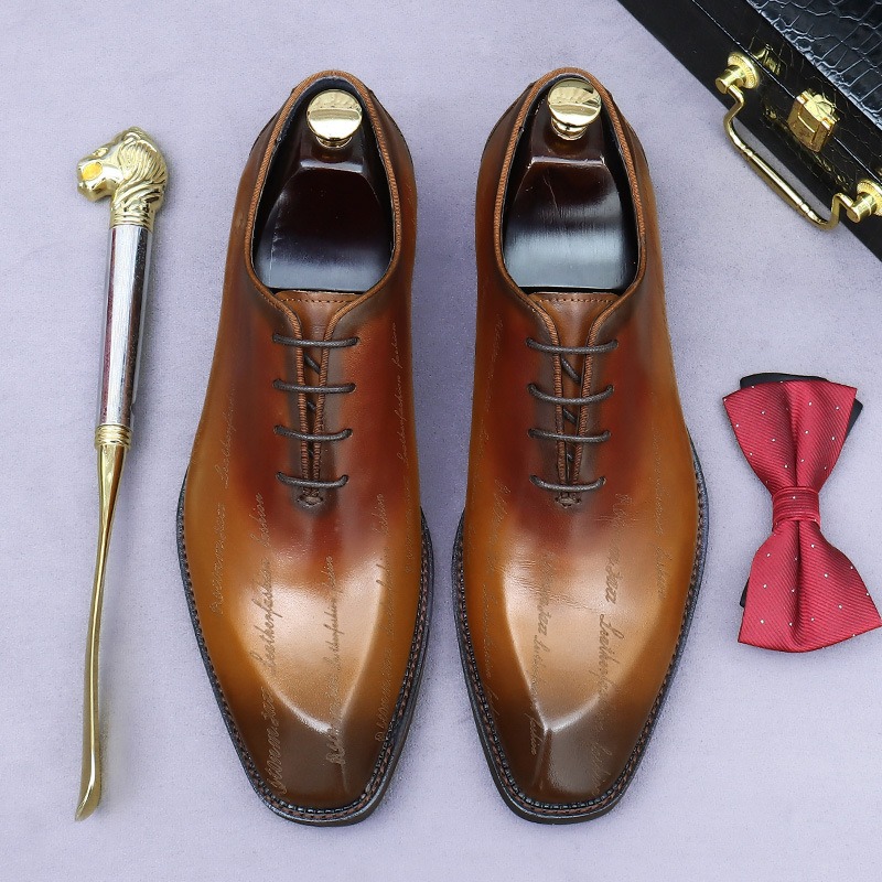 Chaussures Oxford en cuir véri - Men'S Formal Party Wear Shoes avis et prix