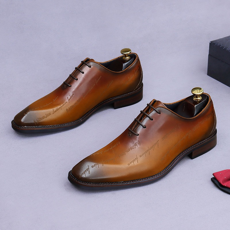Chaussures Oxford en cuir véri - Men'S Formal Party Wear Shoes avis et prix